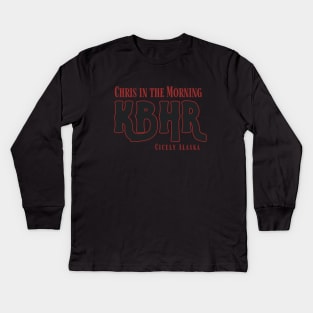 KBHR Chris isn the Morning Kids Long Sleeve T-Shirt